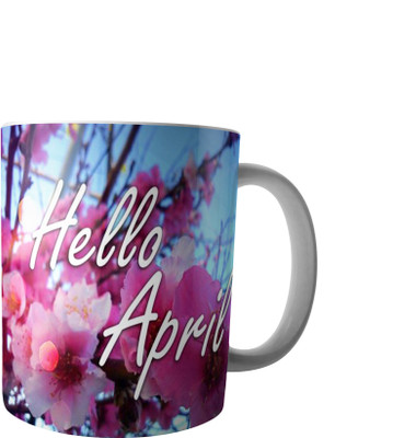 

RD Creations Specially Designed Ceramic Coffee Can be Used in Your Daily Life or You can use to Gift Someone AUG2017MIX158 Ceramic Mug(300 ml), Multicolor