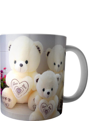 

RD Creations Specially Designed Ceramic Coffee Can be Used in Your Daily Life or You can use to Gift Someone AUG2017MIX197 Ceramic Mug(300 ml), Multicolor