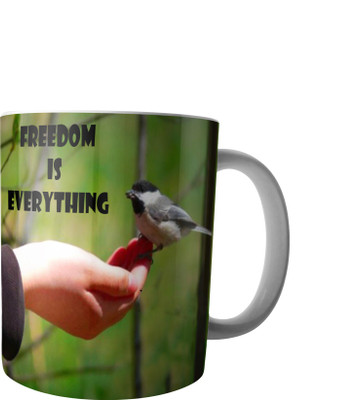 

RD Creations Specially Designed Ceramic Coffee Can be Used in Your Daily Life or You can use to Gift Someone AUG2017MIX28 Ceramic Mug(300 ml), Multicolor