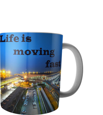

RD Creations Specially Designed Ceramic Coffee Can be Used in Your Daily Life or You can use to Gift Someone AUG2017MIX22 Ceramic Mug(300 ml), Multicolor