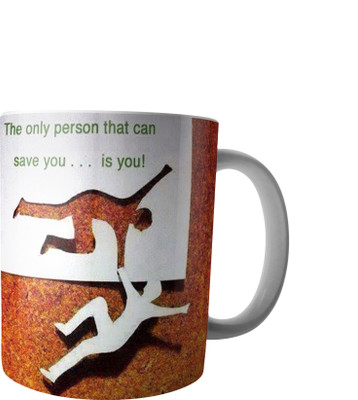 

RD Creations Specially Designed Ceramic Coffee Can be Used in Your Daily Life or You can use to Gift Someone AUG2017MIX80 Ceramic Mug(300 ml), Multicolor