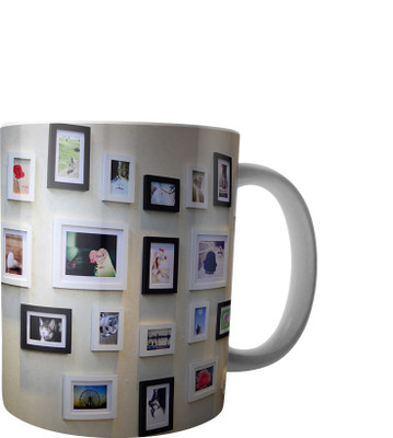

RD Creations Specially Designed Ceramic Coffee Can be Used in Your Daily Life or You can use to Gift Someone AUG2017MIX218 Ceramic Mug(300 ml), Multicolor