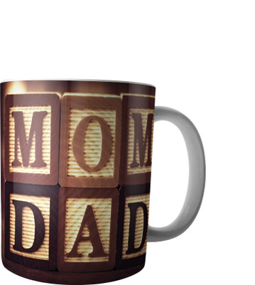 

RD Creations Specially Designed Ceramic Coffee Can be Used in Your Daily Life or You can use to Gift Someone AUG2017MIX429 Ceramic Mug(300 ml), Multicolor