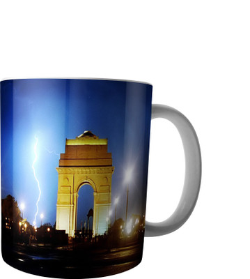 

RD Creations Specially Designed Ceramic Coffee Can be Used in Your Daily Life or You can use to Gift Someone AUG2017MIX483 Ceramic Mug(300 ml), Multicolor