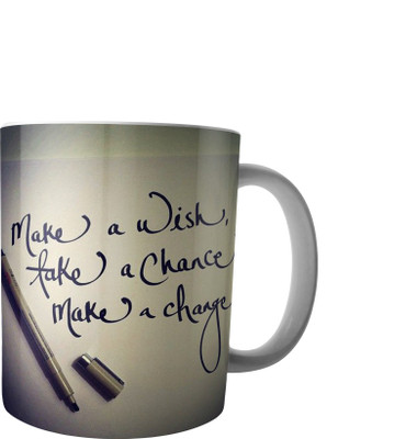 

RD Creations Specially Designed Ceramic Coffee Can be Used in Your Daily Life or You can use to Gift Someone AUG2017MIX396 Ceramic Mug(300 ml), Multicolor