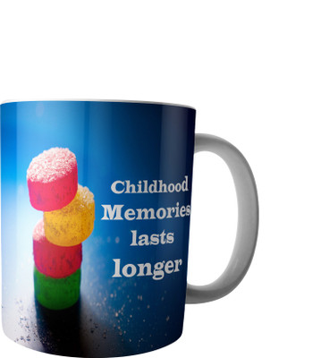 

RD Creations Specially Designed Ceramic Coffee Can be Used in Your Daily Life or You can use to Gift Someone AUG2017MIX130 Ceramic Mug(300 ml), Multicolor