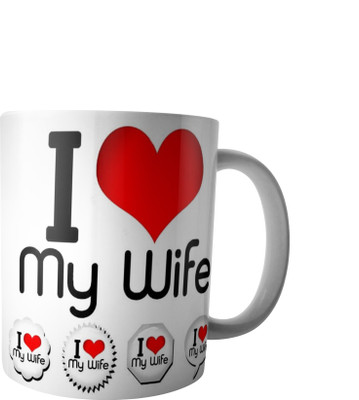 

RD Creations Specially Designed Ceramic Coffee Can be Used in Your Daily Life or You can use to Gift Someone AUG2017MIX485 Ceramic Mug(300 ml), Multicolor