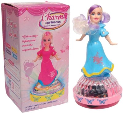 

Kashti Charm Princess Cartoon Musical Toys(Multicolor)