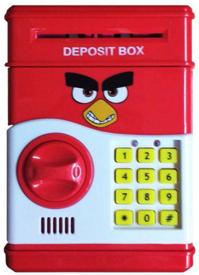

vbenterprise Money Safe Kids Piggy Savings with Electronic Lock Coin Bank(Multicolor)
