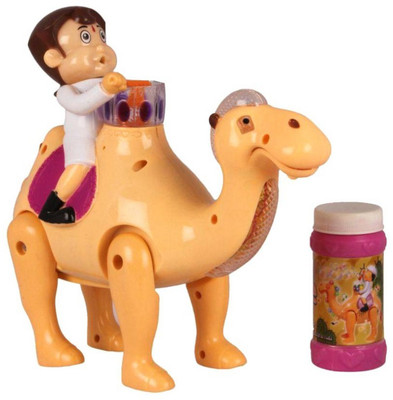 

vbenterprise Multicolour Chhota Bheem Camel Bubble Toy(Multicolor)