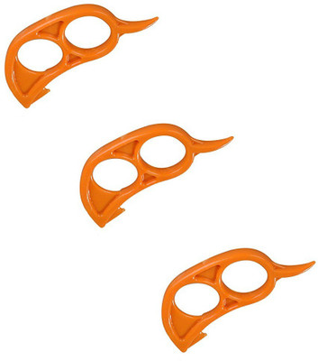 

Evana Super Sharp Straight Peeler(Orange Pack of 3)