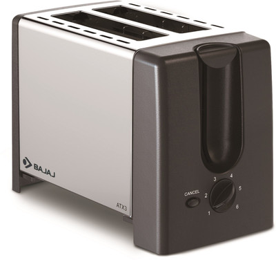 

Bajaj BAJAJ ATX 3 750 W Pop Up Toaster(Silver and black)