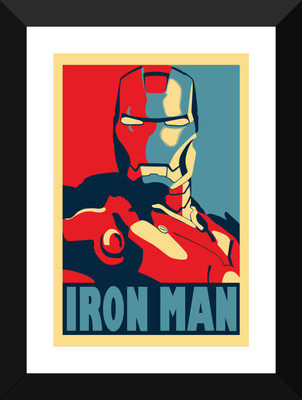 

Graphic Art Poster - Iron Man - Hollywood Collection - Movie Poster Collection - Paper Print(12 inch X 17 inch)