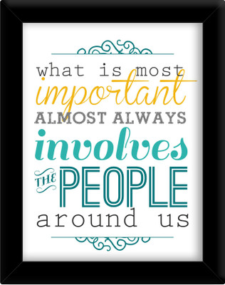 

What is the most important Paper Print(30 inch X 21 inch, Framed)