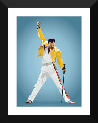 

Music and Musicians Collection - Freddie Mercury - Graphic Art - Movie Poster Collection Paper Print(12 inch X 17 inch)