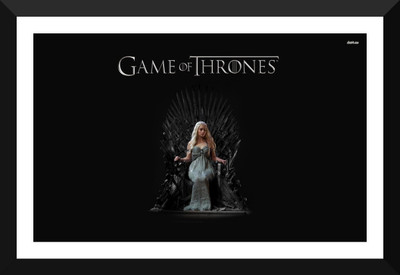 

Mother Of Dragons - Daenerys Targaryen - Game Of Thrones Collection - Premium Quality Framed Poster Paper Print(12 inch X 17 inch)