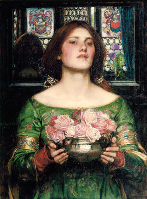 

poster of beautyful lady Fine Art Print(10 inch X 7 inch, Rolled)