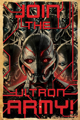 

Graphic Art Poster - Ultron Army - Hollywood Collection - Movie Poster Collection Paper Print(12 inch X 17 inch)