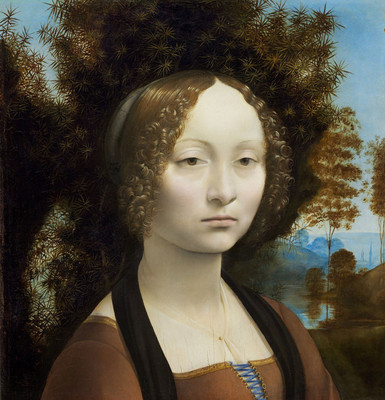 

ginevra de benci beauty poster Fine Art Print(12 inch X 12 inch, Rolled)