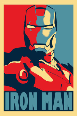 

Graphic Art Poster - Iron Man - Hollywood Collection - Movie Poster Collection Paper Print(12 inch X 17 inch)