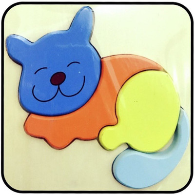 

WE-BLINK Wooden Small Cat Puzzle(4 Pieces)