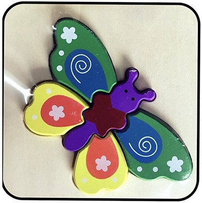 

WE-BLINK Wooden Small Butterfly Puzzle(4 Pieces)