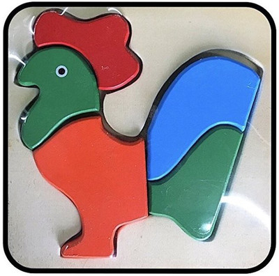 

WE-BLINK Wooden Small Rooster Puzzle(4 Pieces)