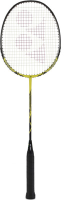 

Yonex Nanoray 6 Yellow Strung Badminton Racquet(G4 - 3.25 Inches, 85 g)