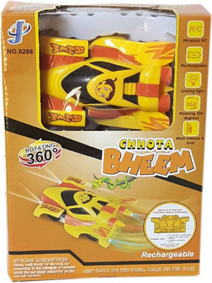 Goyal Chhota Bheem Wall Climbing Car (Yellow)(Yellow)