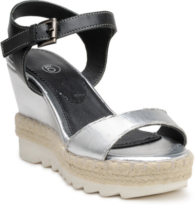 iLO Women Black Wedges