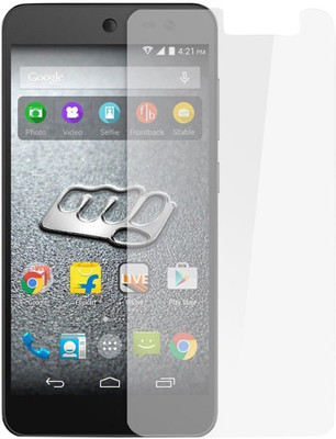 

Leo Titanium Tempered Glass Guard for Micromax Bolt Q323, Transparent