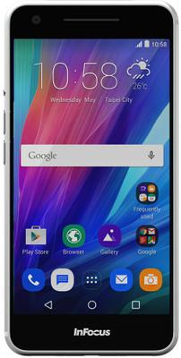 InFocus M812 (Silver, 16 GB)(3 GB RAM)  Mobile (Infocus)