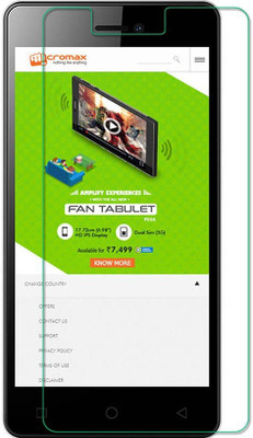 Pixelcare Tempered Glass Guard for Micromax Canvas Juice 4 Q382(Pack of 1)