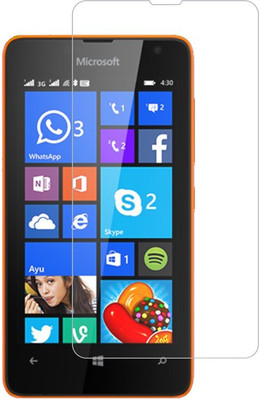 

Paycart Tempered Glass Guard for Microsoft Lumia 430, Transparent