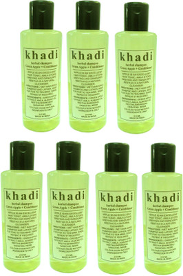 

Khadi Herbal Green Apple + Conditioner Shampoo(1470 ml)