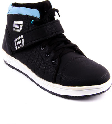 

Royal Collection Ankle Strap Boots High Tops For Men(Black, Blue