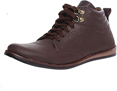 

Royal Collection Stylish Boots Boots For Men(Brown
