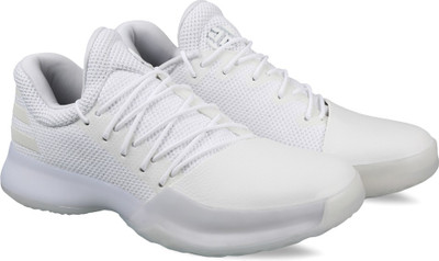 

ADIDAS HARDEN VOL. 1 Basketball Shoes For Men(White, Ftwwht/ftwwht/legink