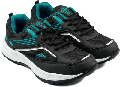 

Asian Running Shoes For Men(Black, Green