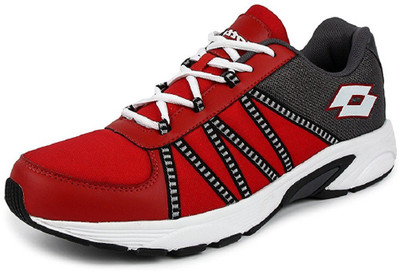 Lotto Running Shoes For Men(Red, Red::grey