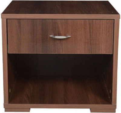 

Exclusive Furniture Engineered Wood Bedside Table(Finish Color - Acacia Dark)