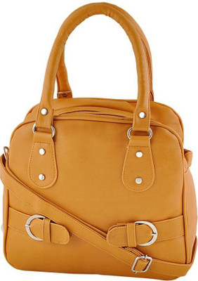

JARS Collections Girls Formal Tan Leatherette Shoulder Bag