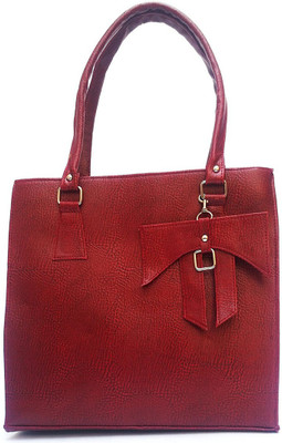 

JARS Collections Girls Formal Maroon Leatherette Hand-held Bag