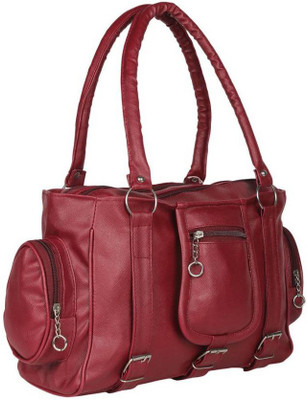 

JARS Collections Girls Formal Maroon Leatherette Hand-held Bag