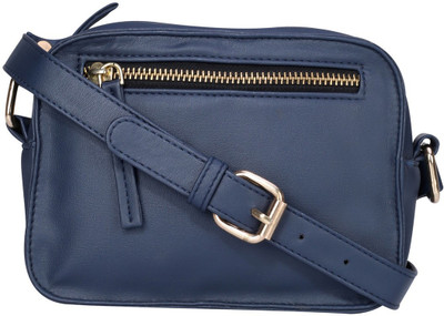 

Old Tree Women Casual Blue PU Sling Bag