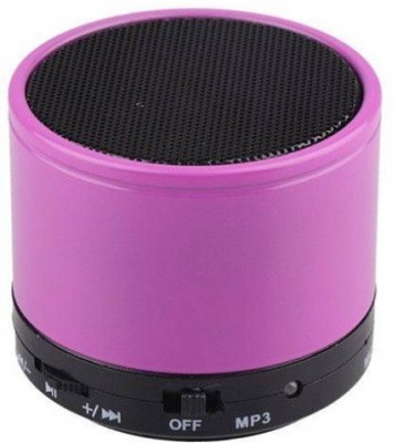 A CONNECT Z S-107Speaker Bluetooth 3 W Portable Bluetooth Speaker(Purple, 2.1 Channel)