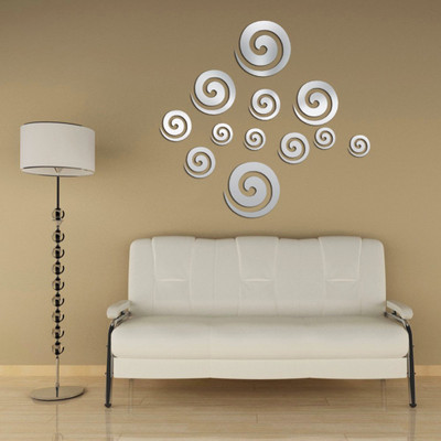 

Wall1ders  Sticker Sticker(Pack of 12, Silver