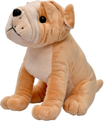 

Toyshine Soft Stuff Cute Bull Dog Puppy - 26 cm(Brown)