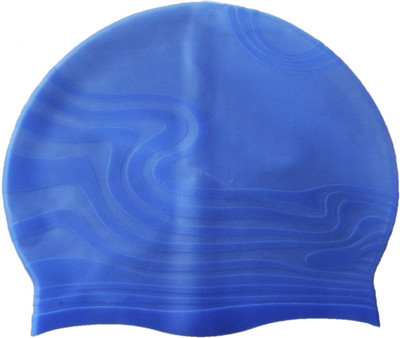 

Toys Factory Head silicone Moulded (MAX SPORTS)-SILICON (BLUE) Swimming Cap(Blue, Pack of 1)