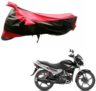 

RWT Two Wheeler Cover for Hero(Super Splendor, Black, Red)